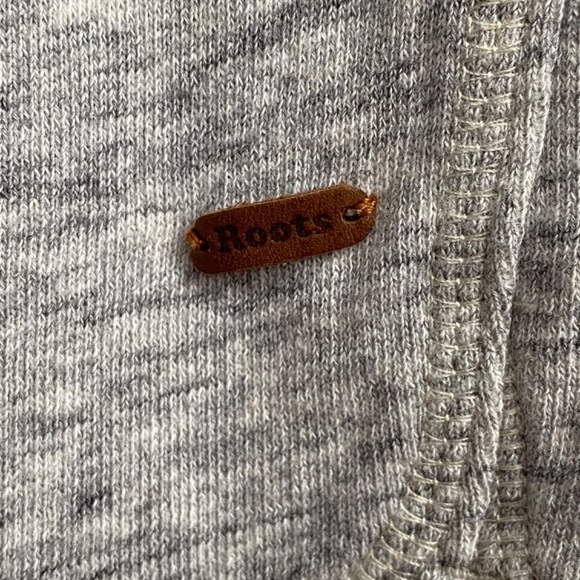 🎉ROOTS CANADA Open Front Cardigan, Size MED, Grey - Picture 6 of 7